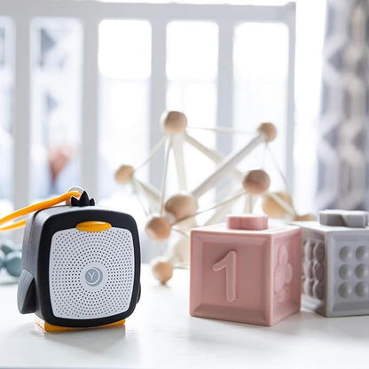 Yogasleep Pocket Baby Soother Penguin, White Noise Machine, 6 Soothing Sounds & Timer for Better Sleep, Includes Brown Noise & Lullabies, Compact Size for Travel & Child Safe, Must Have Registry Gift