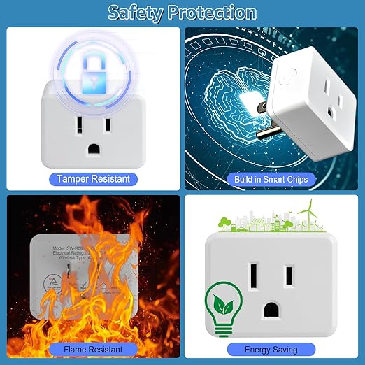 NineLeaf Remote Control Outlet,Wireless Remote Control Outlet Plug,500ft Long Range Wall Mounted Light Switch,15A 1500W for Home and Business,No Wiring,White,2 SW+1 Outlet