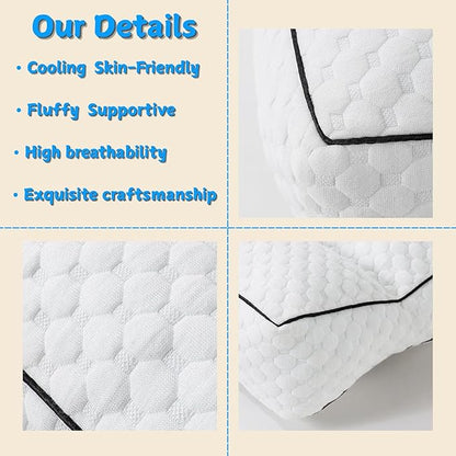 goprety Knee Pillow for Side Sleepers – Relieve Hip, Back & Sciatica Pain, Support Spine Alignment for Better Sleep