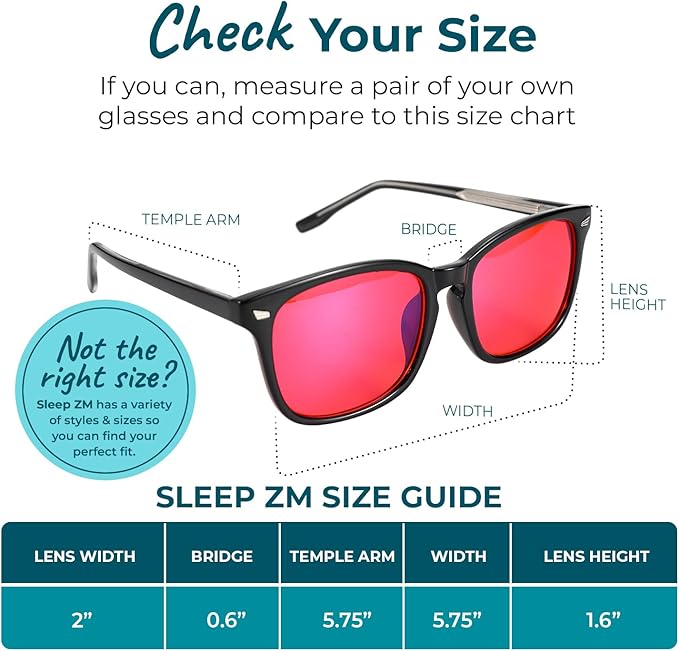 100% Blue Light Blocking Glasses - Better Sleep Anti Eye Strain Protection - Computer Gaming Women Men
