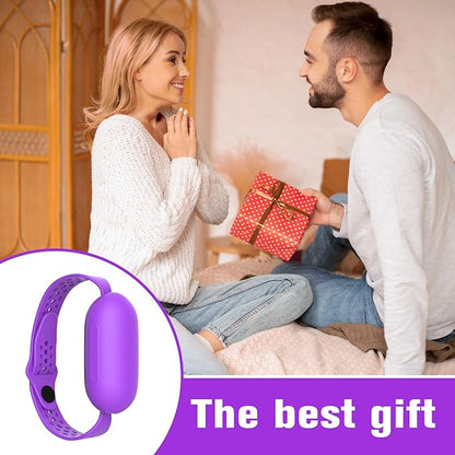 Sleep Aid Device, Hand Micro-Current Sleep Instrument Anxiety Device, Portable Rechargeable Sleep Aid for Anxiety and Insomnia (Blue)