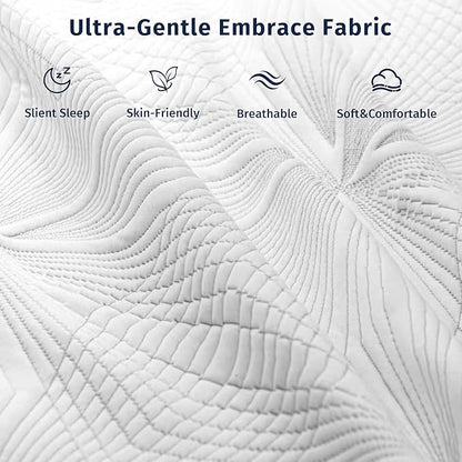 Ballad 3 Inch Gel Memory Foam Mattress Topper Queen Size, High Density Cooling Pad with Premium Removable Cover, Pressure Relief Bed Topper, (CertiPUR-US & Oeko-Tex Certified)