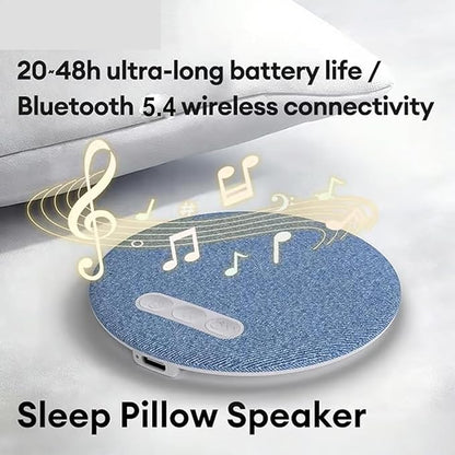 OYB Bluetooth Pillow Speaker, Mini Portable Under-Pillow SpeakerSoft Immersive Sound FieldWireless Under-Pillow speakerSuitable for (B)