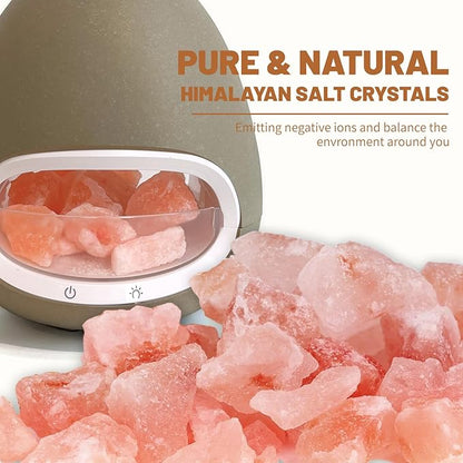 LIFFY Aromatherapy Essential Oil Diffuser - Original Himalayan Salt Therapy Lamp, Large Capacity Ultrasonic Cool Mist Humidifier, Whisper-Quiet for Home, Office, Yoga, Spa & Gifts