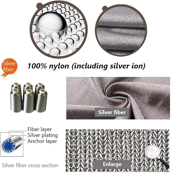 Radiation Protection EMF Signal Shielding Material Electromagnetic Protection Window Fabric Shielding Fabric, Radiation-Proof Clothing, Radiation Made Protective Blanket (Size : 150 x 500cm)