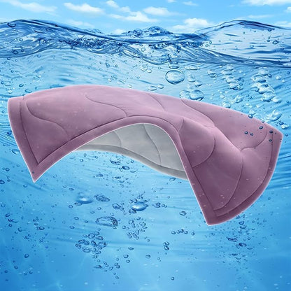 Cooling Comforter Queen Size, Double-Sided Cooling Blanket for Hot Sleepers & Night Sweats, Arc-Chill Q-Max > 0.4 Breathable Ice Blanket, Lightweight Cold Comforter (80''x90'', Muted Pink)