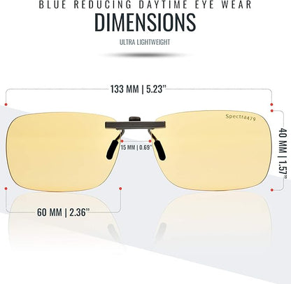 Clip-on Blue Light Blocking Eyewear