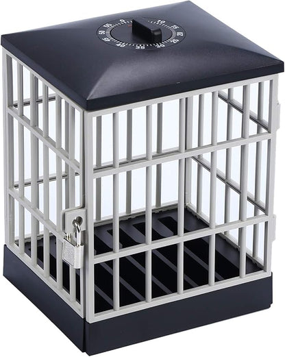 ruixin Mobile Phone Jail - Smart Phone With Timing, Cell Phone Jail, Phone Lock Box, Phone Jail, Timed Lock Box, Used In Classrooms, Homes, Meeting Rooms, Offices (15CMX13CMX23CM)