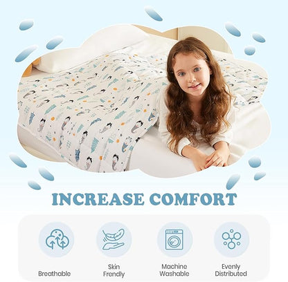 HOSUKKO Weighted Blanket - 5 lbs Fairy Heavy Blanket - Breathable Blanket(36 * 48 inches, 5 lbs)
