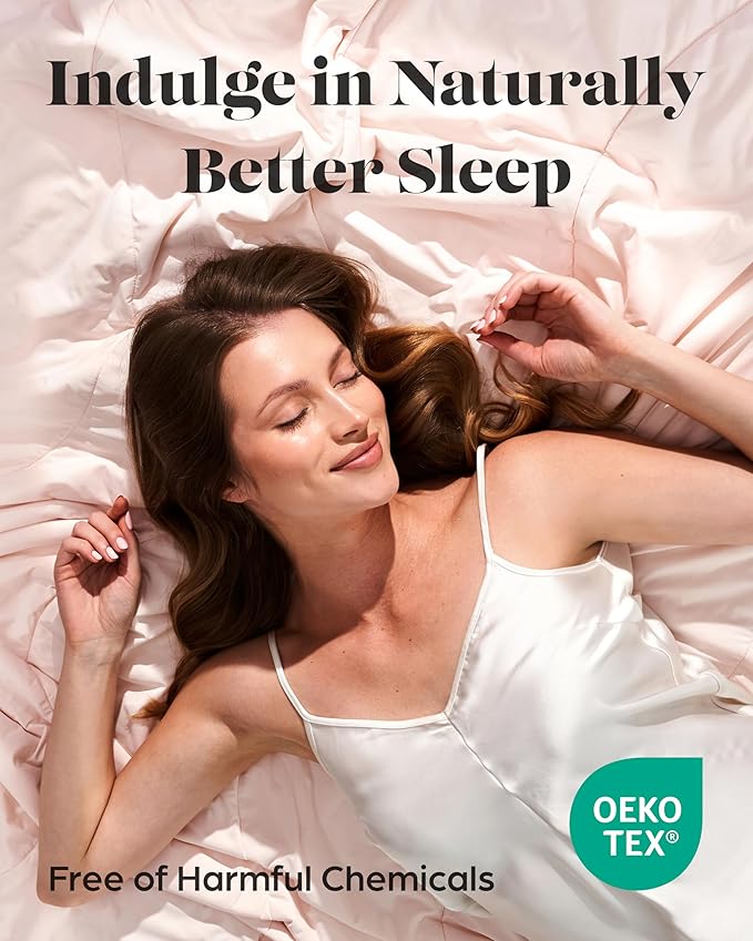 Lavish Comforts® Cooling Comforter Queen Size│Premium Cold Blanket Summer Comforter Q-Max>0.4│Cooling Blanket Queen Size/Full Size 90"x90" Light Pink Bedding
