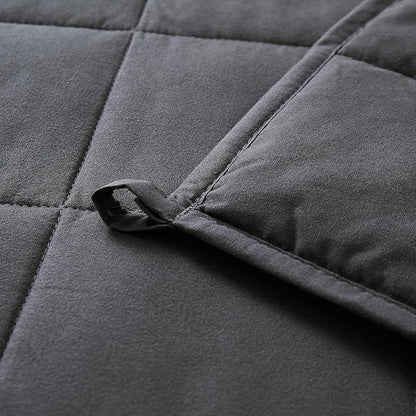 MOTRIP Adults Weighted Blanket 20 Pounds Queen Size, Cooling Blanket for Hot Sleepers, Machine Washable Soft Bed Blanket with Premium Glass Bead, 60''x80'' 20lbs Grey