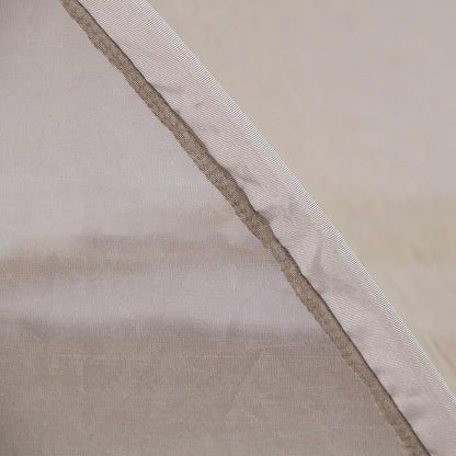 Faraday Fabric Radiation Shielding Bed Brown Canopy - Circle EMF Protection, Block 5G, Radiation Shielding Sleep, Medium