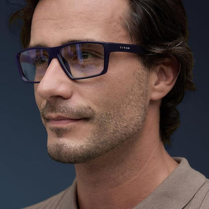 Titan Gaming Glasses, Blue Light Blocking, Night Driving Glasses for Men, Computer Protection Christmas Gift for Gamers