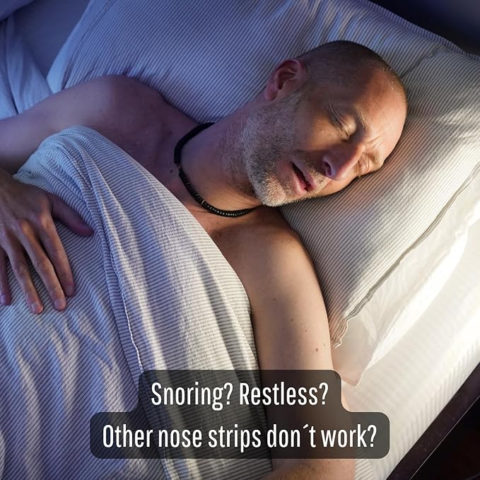 Airevolution Nasal Strips for Snoring Clear - Nose Strips for Breathing - Snore Strips 30 Count