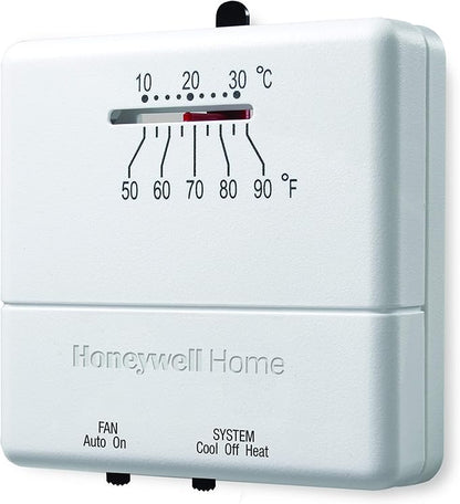 Honeywell Home CT31A1003 Heat/Cool Non-Programmable Thermostat, Beige