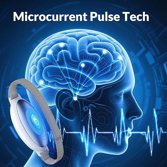 Sleep Aid Device, Palm Sleep Massage Handheld Microcurrent Anxiety Device Insomnia Relief