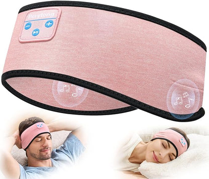 Sleep Headphones Bluetooth 5.4 Headband, Wireless Earphones Music Sleep Earbuds Sleeping Eye Mask with HD Stereo Speakers for Workouts Insomnia Yoga Air Travel Meditation, Ideal Gifts for Women Men