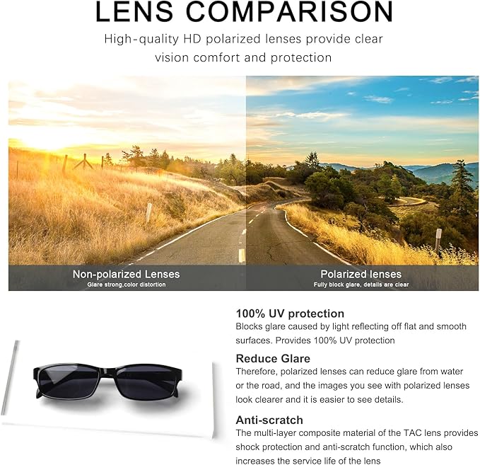 JOSCHOO Computer Reading Glasses for Women and Men 6 Pack Blue Light Blocking Spring Hinge Readers