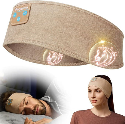 Bluetooth Headphones Headband, Sleep Headphones Bluetooth Headband for Side Sleepers, Reduce Snoring Disturbance for Sleeping, Wireless Headphone for Workout Running Cool Gadgets Unique Gifts