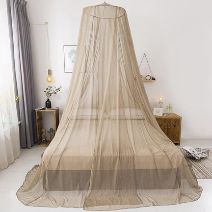 RF/EMF Coated Mesh Radiation Protection Canopy Faraday Shielding Tent (Queen Size 23.62x98.43x472.44 inches(Thin))