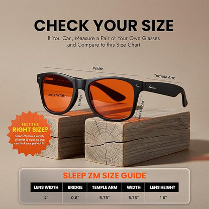 Luminere 99.9% Blue Light Blocking Glasses Anti Blue Light Men & Women, Eye Strain Relief Sleep