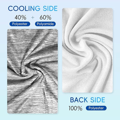 Cooling Blankets for Hot Sleepers Twin Size Lightweight Soft Cold Ice Blanket for Summer Sleeping Double Side for Night Sweats Bed Couch Sofa 59x79inch