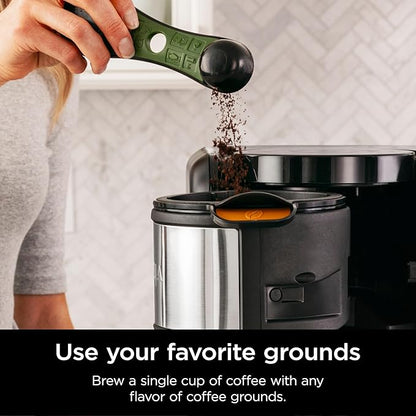 Shark Ninja CP307 Hot and Cold Brewed System W/Thermal Carafe Coffee Maker, Black
