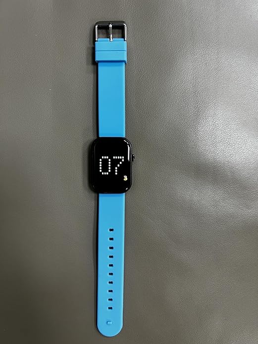 Rechargeable Vibrating Alarm Watch Silent Pill Reminder Wristband Wake Up Watch - with 8 Personalised Message Reminder