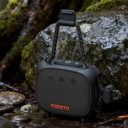 Bike Speakers,IPX7 Waterproof Portable Speaker Bluetooth Wireless with 11H Playtime,TWS Pairing,Built-in Strap for Ebike,Fishing,Shower,Camping,Travel Gift