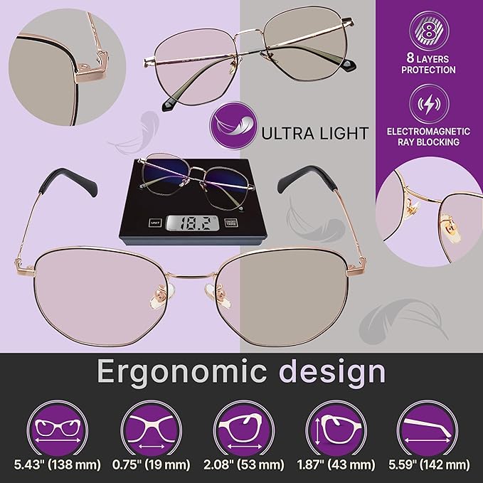 Prospek Pro Blue Light Blocking Glasses