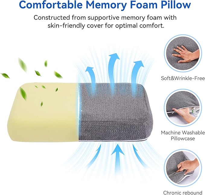 Premium Deep Sleep Pillow DS01 for Snore Relief