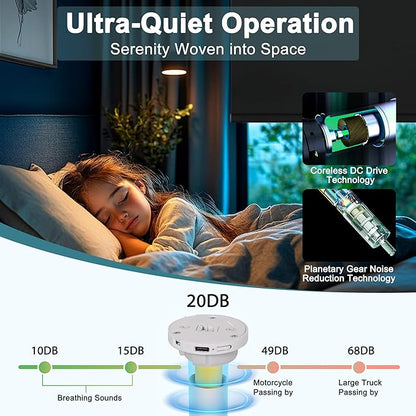 BERISSA Motorized Blinds with Remote,Blackout Smart Roller Shades with App,Voice Control,Linen Fabric,Thermal Insulated Automatic Blinds,Electric Shades with USB/Solar Pannel.Linen Black