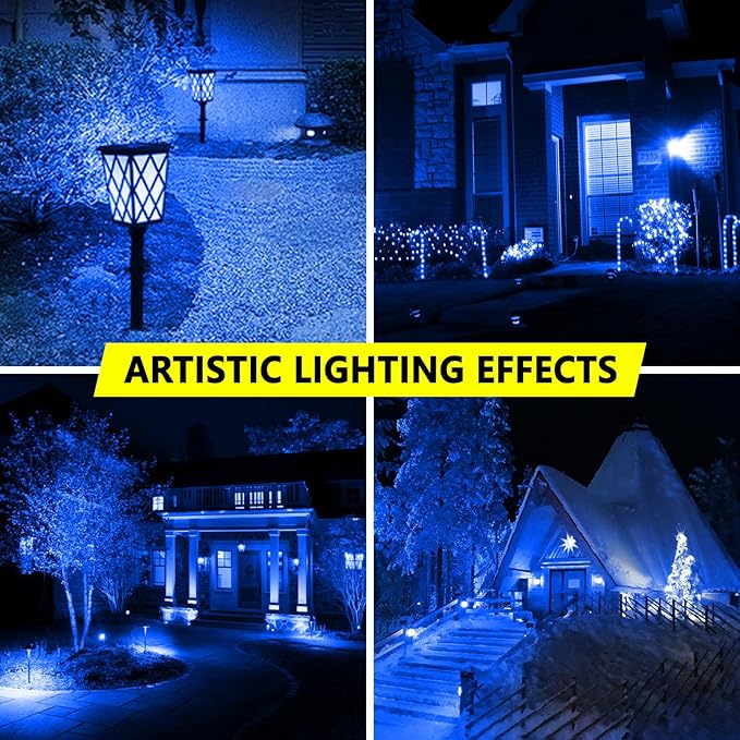 2 Pack A19 LED Blue Light Bulbs,120V E26 Christmas Blue LED Lights 9W Replace up to 100W,Dimmable Colored Light Bulbs for Thanksgiving Day, Home Lighting, Party Decoration, Holiday Lighting