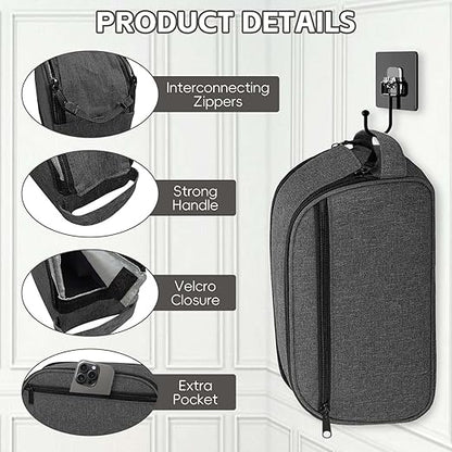 CPAP Travel Bag Compatible with ResMed AirMini Machine & Accessories, Portable CPAP Equipment & Supplies Carrying Bag, Compact CPAP Organizer Storage Bag with Compartments,Black (Bag Only)