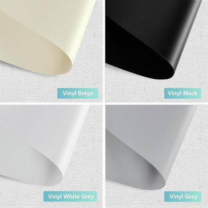 Aprilsmart Motorized Blinds with Remote,Compatible with Apple HomeKit Alexa Google Home- Voice and app Control,Motorized Roller Shades 100% Blackout Fabric Sample (White)