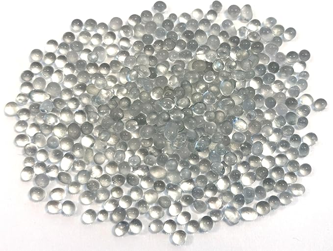 Premium Glass Microbeads, Extra Large 4-5mm, Weighted Filler for Blankets, Door Stoppers, Photography & Fitness Bean Bags – Washable. Size 000 (50 lbs.)