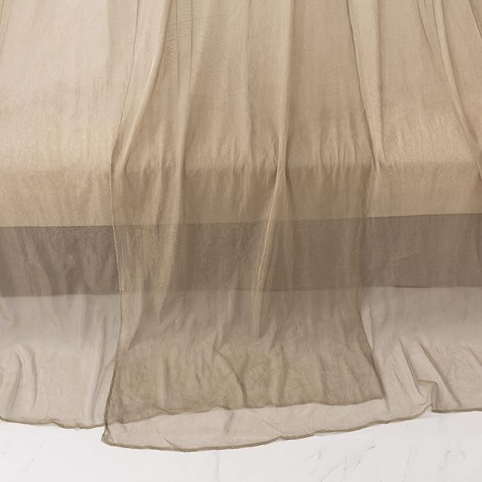 RF/EMF Coated Mesh Radiation Protection Canopy Faraday Shielding Tent (Queen Size 23.62x98.43x472.44 inches(Thin))
