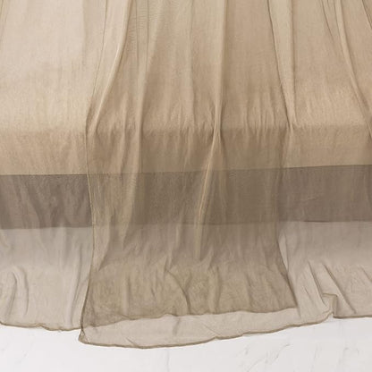 RF/EMF Coated Mesh Radiation Protection Canopy Faraday Shielding Tent (Single Size 19.69x90.55x314.96 inches(Thin))