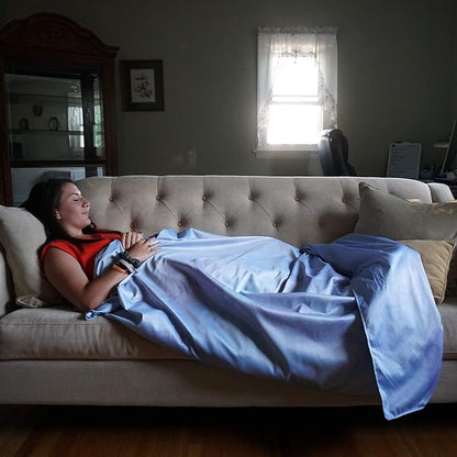 Chrome Cherry Custom Weighted Blanket Cover 48x72 Inches, Compatible with Secūr Blanket Line, Soft, Machine Washable & Breathable 48x72 Duvet Cover for Weighted Blanket, Protects Against Wear & Tear
