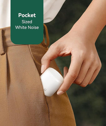 White Noise Sound Machine - Portable Sound for Sleep, Travel Sound Machine for Baby Adults, 16 Nature Sound, Timer, White Noise Machine for Sleeping Office Privacy Home Gift