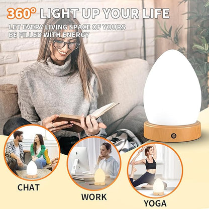 Light Therapy Lamp, 10000 Lux Sunlight Lamp with Remote Control, 3 Color & 5 Levels Brightness, 4 Timer & Memory Function, Daylight Lamp for Home, Office, Happy Life, 12V2A Adapter Included