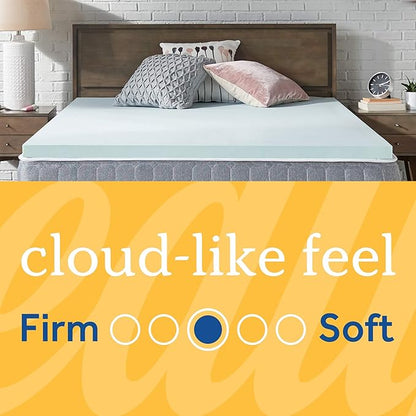 Sealy TrueForm 2" Memory Foam Mattress Topper, Full