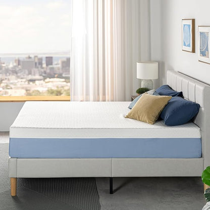 Zinus 12 Inch King Cooling Essential Memory Foam Mattress [NewVersion], Fiberglass Free, Medium Feel, Breathable Cooling Layers, Certified Safe Materials