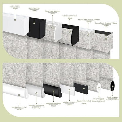 FineTell Motorized Blinds with Remote, 100% Blackout Roller Shades Compatible with Alexa,Apple Homekit,Google Home APP and Voice Control, Customized Electric Blinds (100% Blackout Mist Ash Grey)