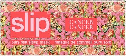 slip Pure Silk Sleep Mask - 100% Pure 22 Momme Mulberry Silk Eye Mask - Comfortable Sleeping Mask with Elastic Band, Zodiac Collection: Cancer