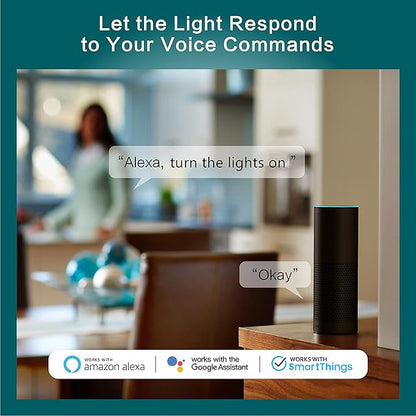 TREATLIFE Smart Switch 4 Pack, 2.4Ghz WiFi Light Switch Single-Pole, Neutral Wire Required, Works with Alexa, Google Home and SmartThings, Smart Home Remote Control, FCC Listed