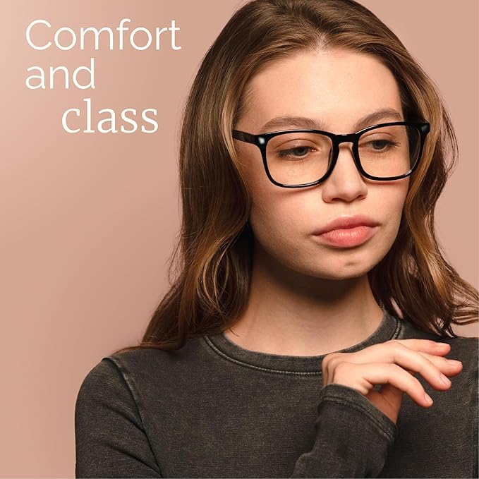 CCVOO Mix & Match Reading Glasses for Women - Lightweight, Comfortable Fit, Clear Vision - Blue Light Blocking