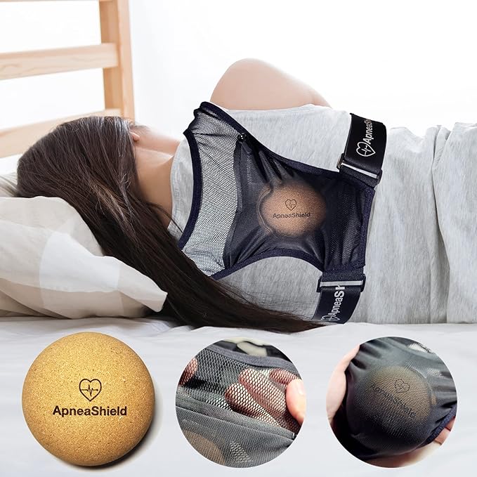 Sleep Position Trainer for Sleeping On Your Side | Side Sleep Trainer | Snore Stopper | Anti Snoring Device | Lightweight, Comfortable, Effective in Reducing Supine Sleep Time