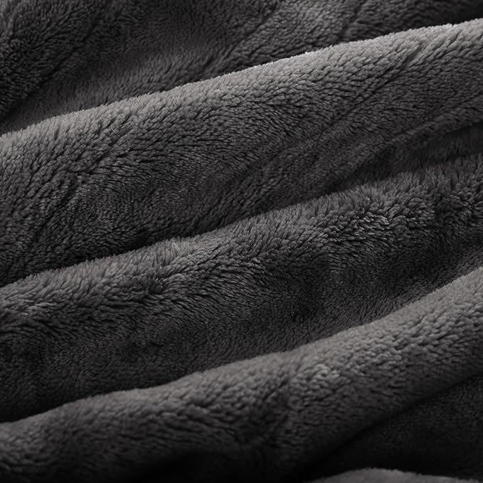 Electric Heated Blanket Full Size 72"×84" with 9 Heating Levels & 1-10Hs Auto Off, Single Control Large Heating Heater Blankets, Cozy for Bed & Sofa, Energy Efficient, Machine Washable, Dark Gray