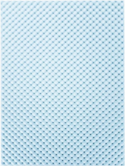 Best Price Mattress 2 Inch Egg Crate Memory Foam, Cooling Gel Infusion, Twin Mattress Topper, Dorm Essentials, Blue